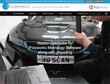 Tablet Screenshot of 3dscanners.co.uk